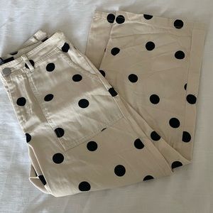 Who What Wear Polka Dot Pants